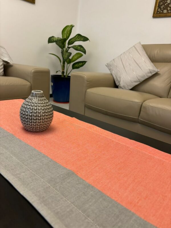 Chemin de table saumon