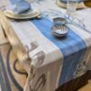 Nappe bleu ciel anti tache