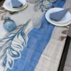 Nappe bleu ciel anti tache