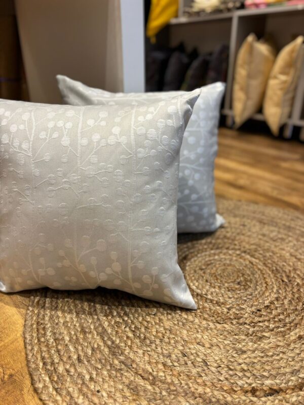 Housse en coton gris  anti tache