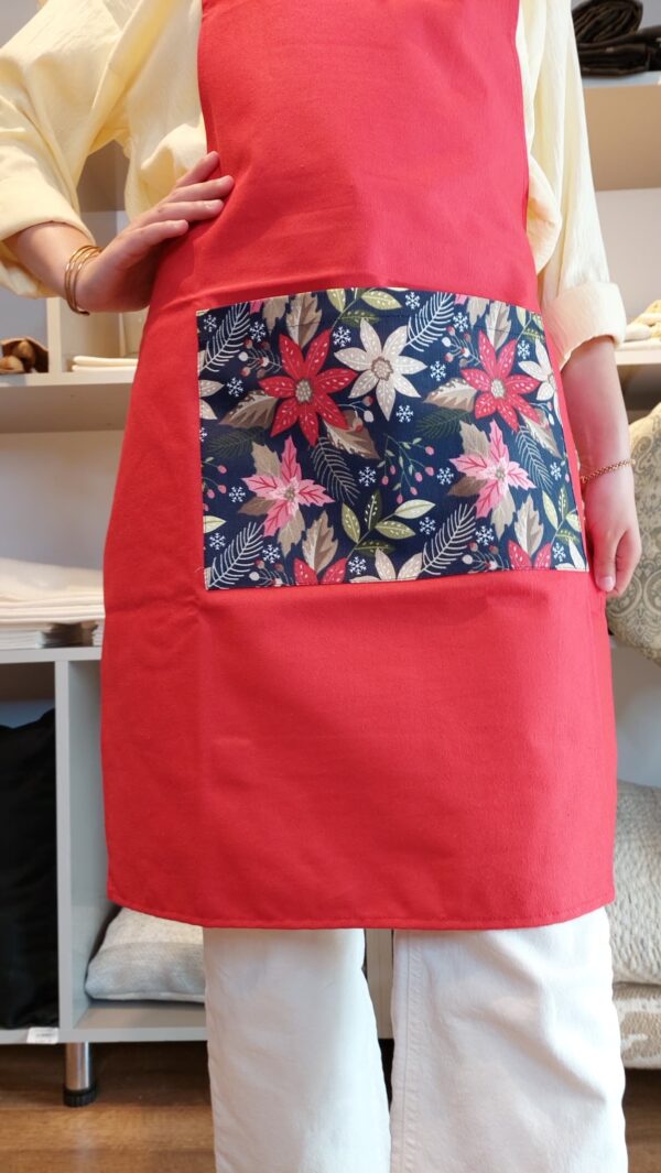 Tablier rouge