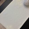 Chemin de table anti tache fleur