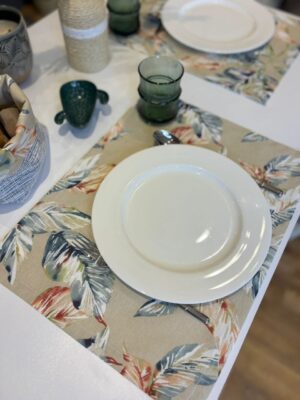 Set de table feuille