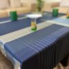Nappe table basse bleu marine