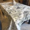 Nappe table basse a motifs