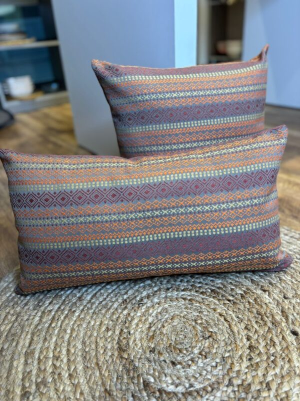 Coussin ethnique rectangulaire
