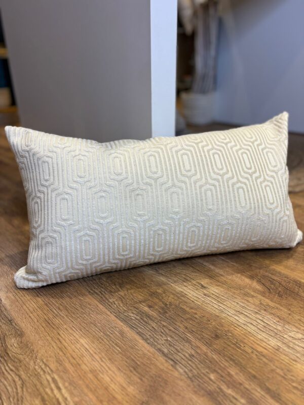 Coussin velour rectangulaire